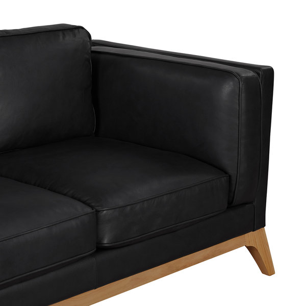 Katavia 87'' Genuine Leather Sofa & Reviews AllModern